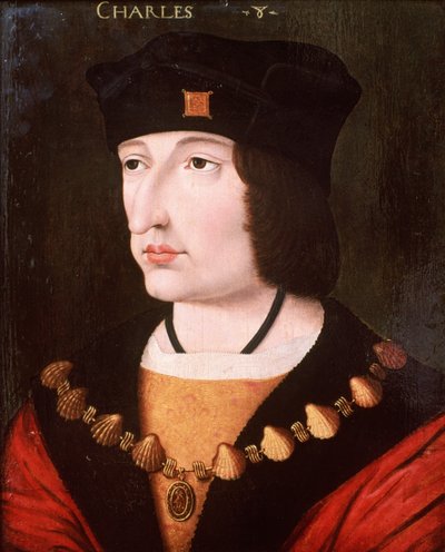 Carlos VIII da França de French School