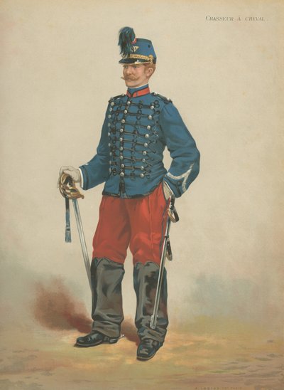 Caçador de cavalos de French School