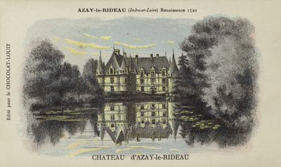 Castelo de Azay-le-Rideau, Indre-et-Loire de French School