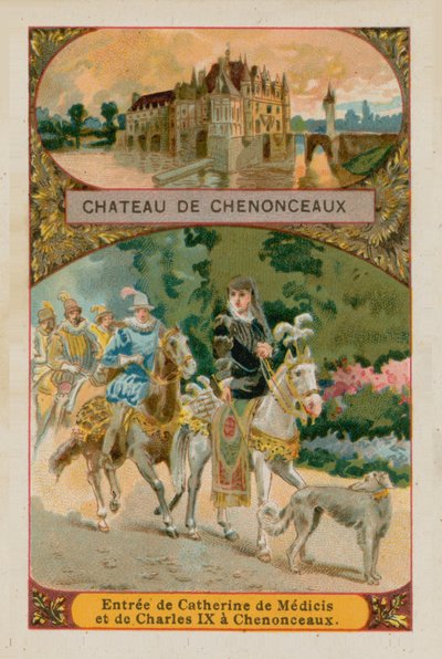 Chateau de Chenonceaux de French School