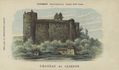Clisson Castle, Clisson, Loire-Inferieure de French School