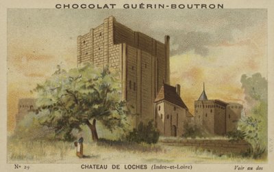 Castelo Loches, Indre-et-Loire de French School