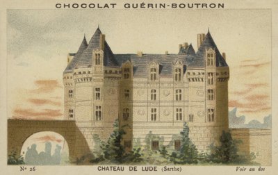 Castelo de Lude, Sarthe de French School