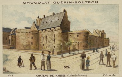 Castelo de Nantes, Loire-Inferieure de French School