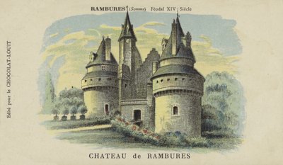 Chateau de Rambures, Rambures, Somme de French School