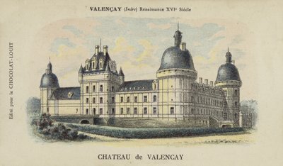 Chateau de Valencay, Valencay, Indre de French School