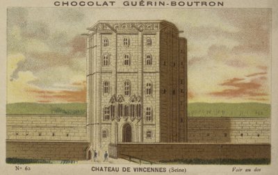 Chateau de Vincennes, Seine de French School