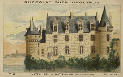 Castelo de la Motte-Glain, Loire-Inferieure de French School