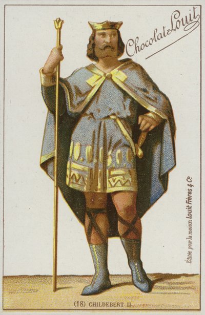 Childebert II de French School