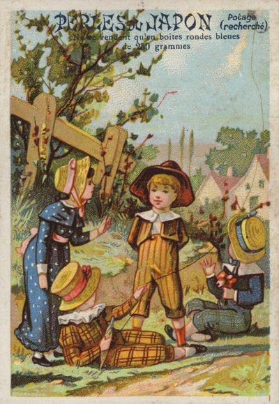 Crianças empinando pipa no país de French School