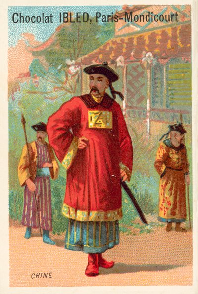 China (chromolitho) de French School