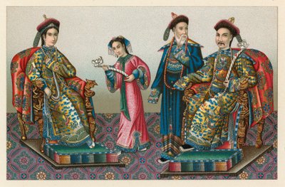 China Costume de French School