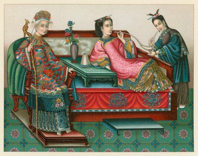 China Costume de French School