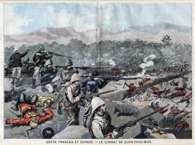 China. Guerra dos Boxers de French School