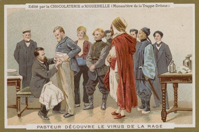Chocolat dAiguebelle trade card de French School