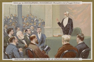 Chocolat dAiguebelle trade card de French School