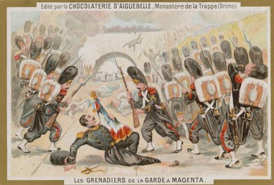 Chocolat dAiguebelle trade card de French School