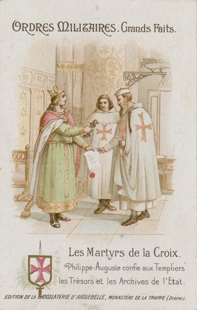 Chocolat dAiguebelle trade card de French School