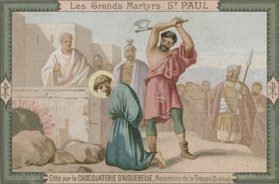 Chocolaterie dAiguebelle trade card de French School