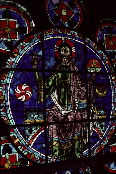 Cristo como o Logos, século XIII de French School