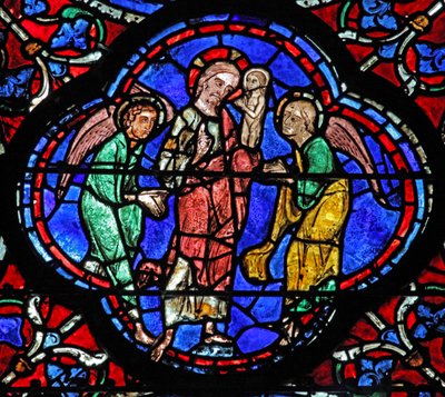 Cristo recebe a alma das virgens (w42) de French School