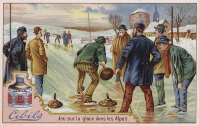 Cartão Cibils com curling de French School