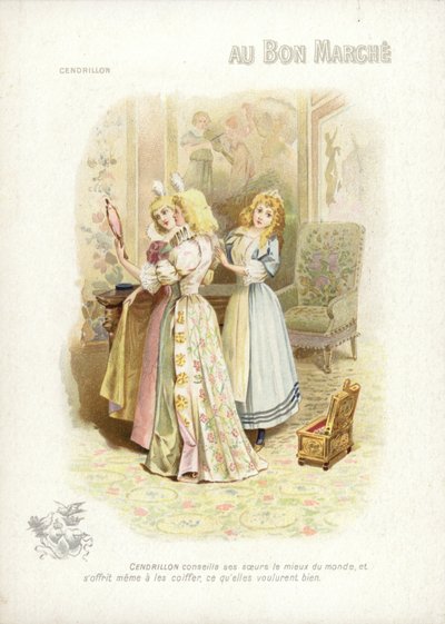 Cinderela e as irmãs feias de French School