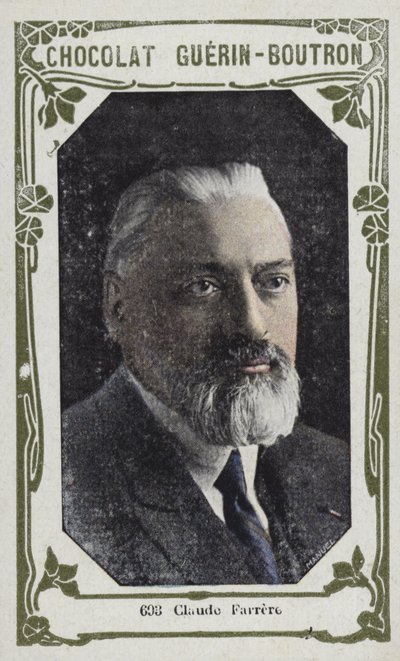 Claude Farrere (foto colorida) de French School