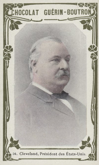 Cleveland, presidente dos Estados Unidos (foto colorida) de French School