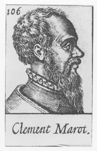 Clément Marot (gravura) de French School