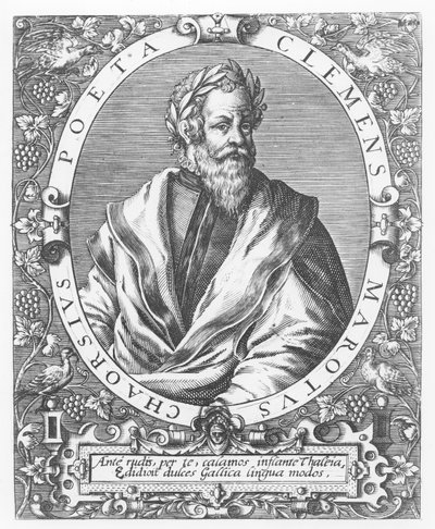 Clément Marot (gravura) de French School