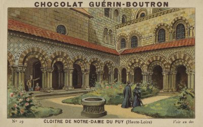 Claustro de Notre-Dame du Puy, Haute-Loire de French School