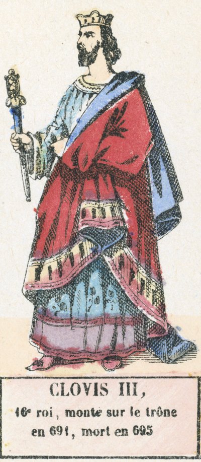 Clovis III de French School