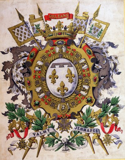 Brasão de Louis Philippe I de French School