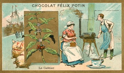 Café (chromolitho) de French School