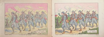 Livro para colorir para crianças, The Relief of Poilus, 1917 de French School
