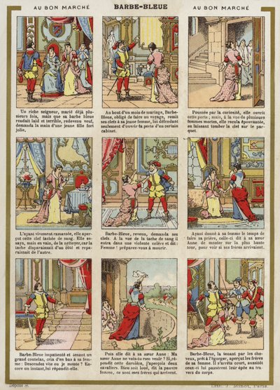 Comic Strip - Barba Azul de French School