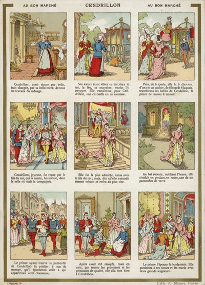 Comic Strip - Cinderela de French School