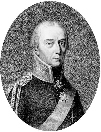 Conde de Bulow (litho) de French School