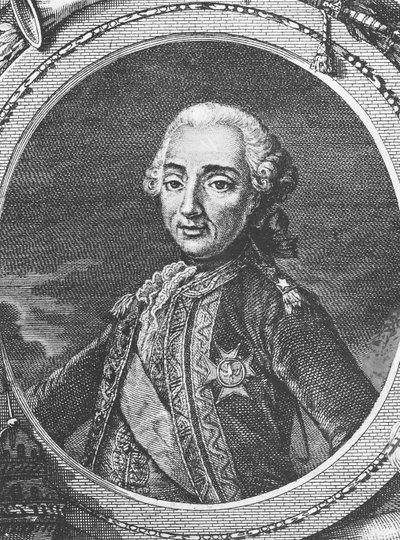 Conde de Guichen (gravura) de French School