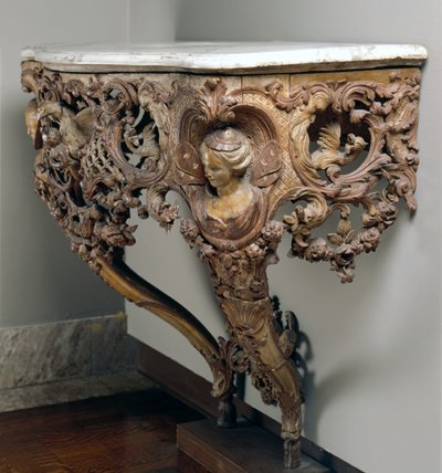 Tabela do console, c.1720 de French School