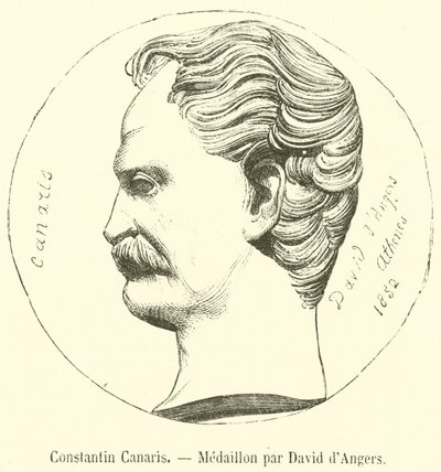 Constantin Canaris (gravura) de French School