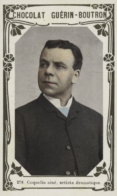 Coquelin virilha, artista dramático (foto colorida) de French School
