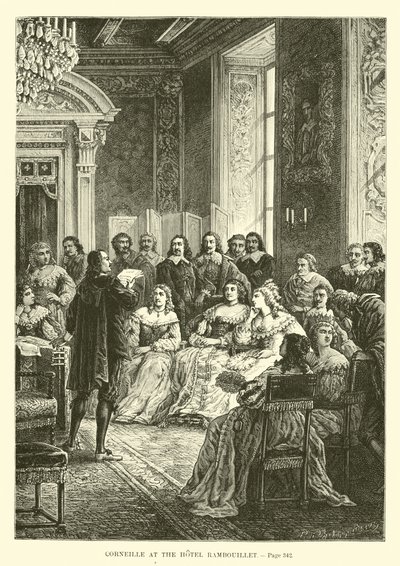 Corneille no Hotel Rambouillet de French School