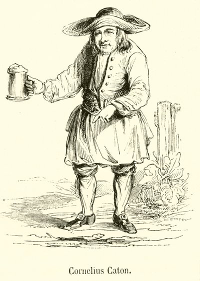Cornelius Caton (gravura) de French School