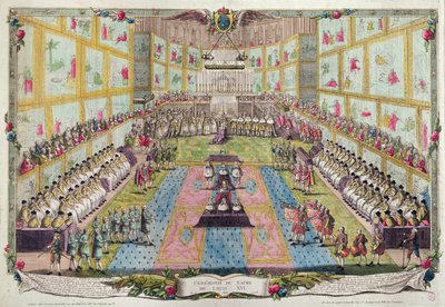 Coroação de Luís XVI na Catedral de Reims em 11 de junho de 1775 de French School