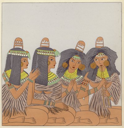 Traje Feminino Mundial (litografia a cores) de French School