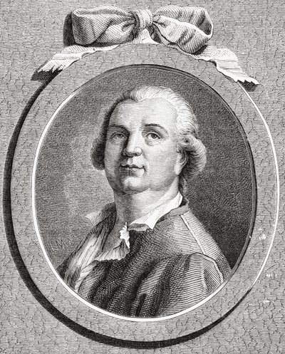 Conde Cagliostro também conhecido como Guiseppe Balsamo ou Joseph Balsamo (1743-95) de French School
