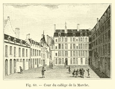 Tribunal de colégio do março de French School