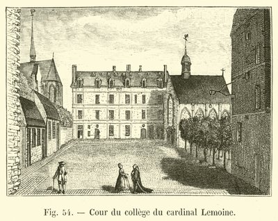 Corte do Colégio do Cardeal Lemoine de French School